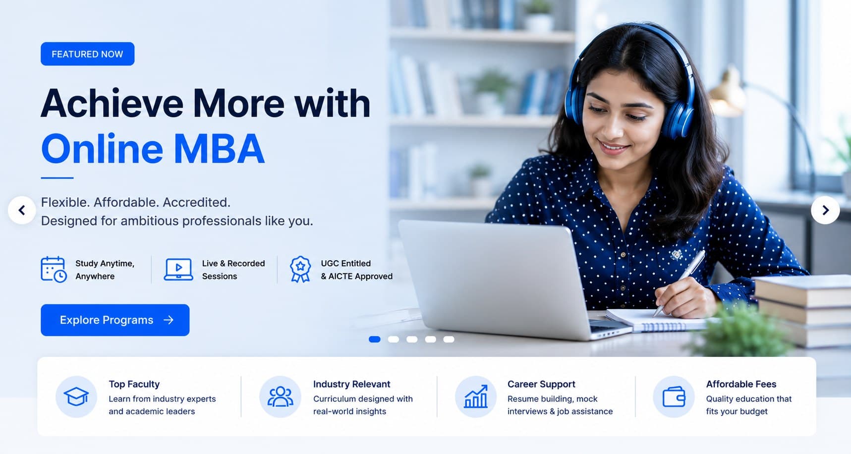 Achieve More with Online MBA